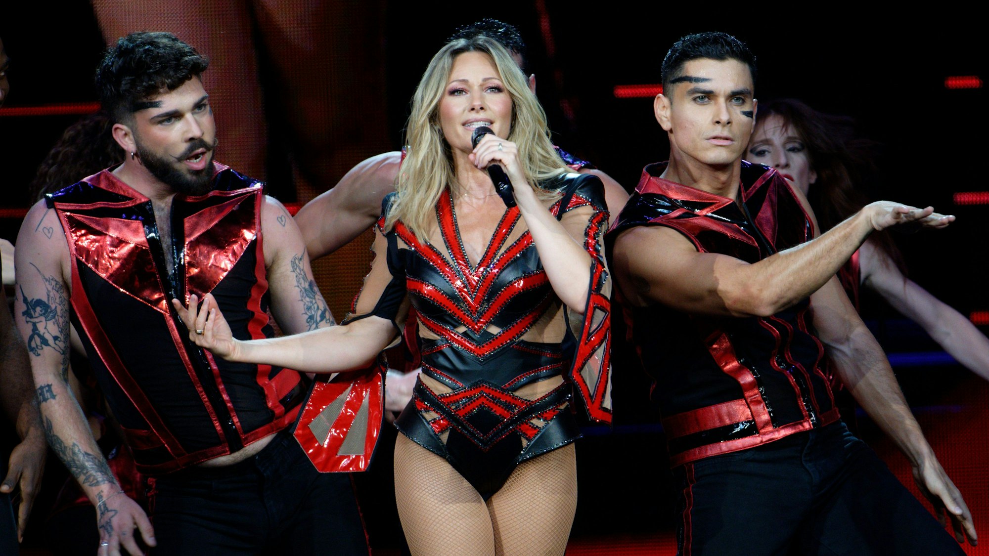 Es ist die Sängerin Helene Fischer zu sehen.