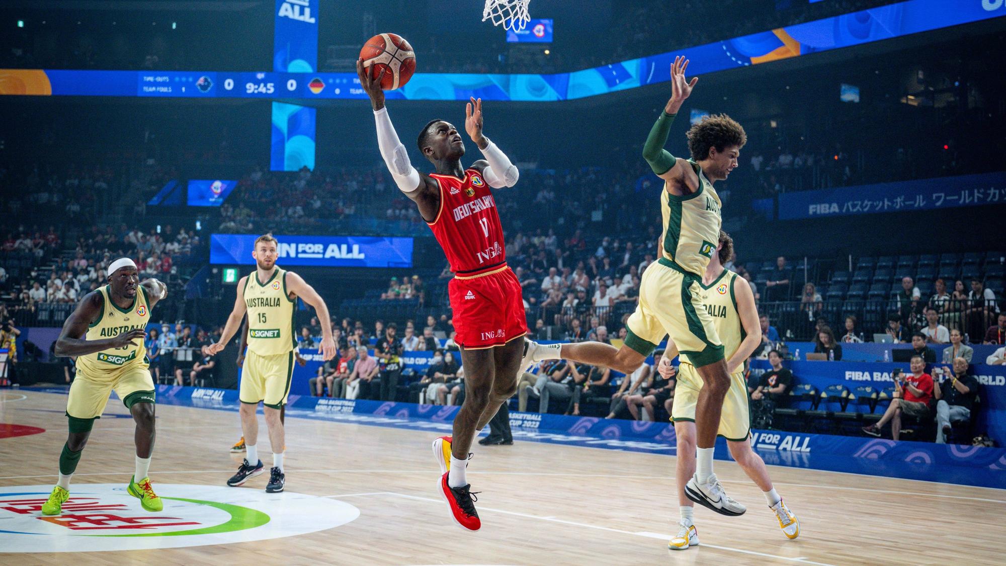 Dennis Schröder im Einsatz.