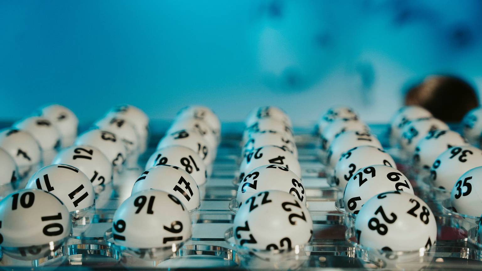 Lotto 6aus49 Kugeln.