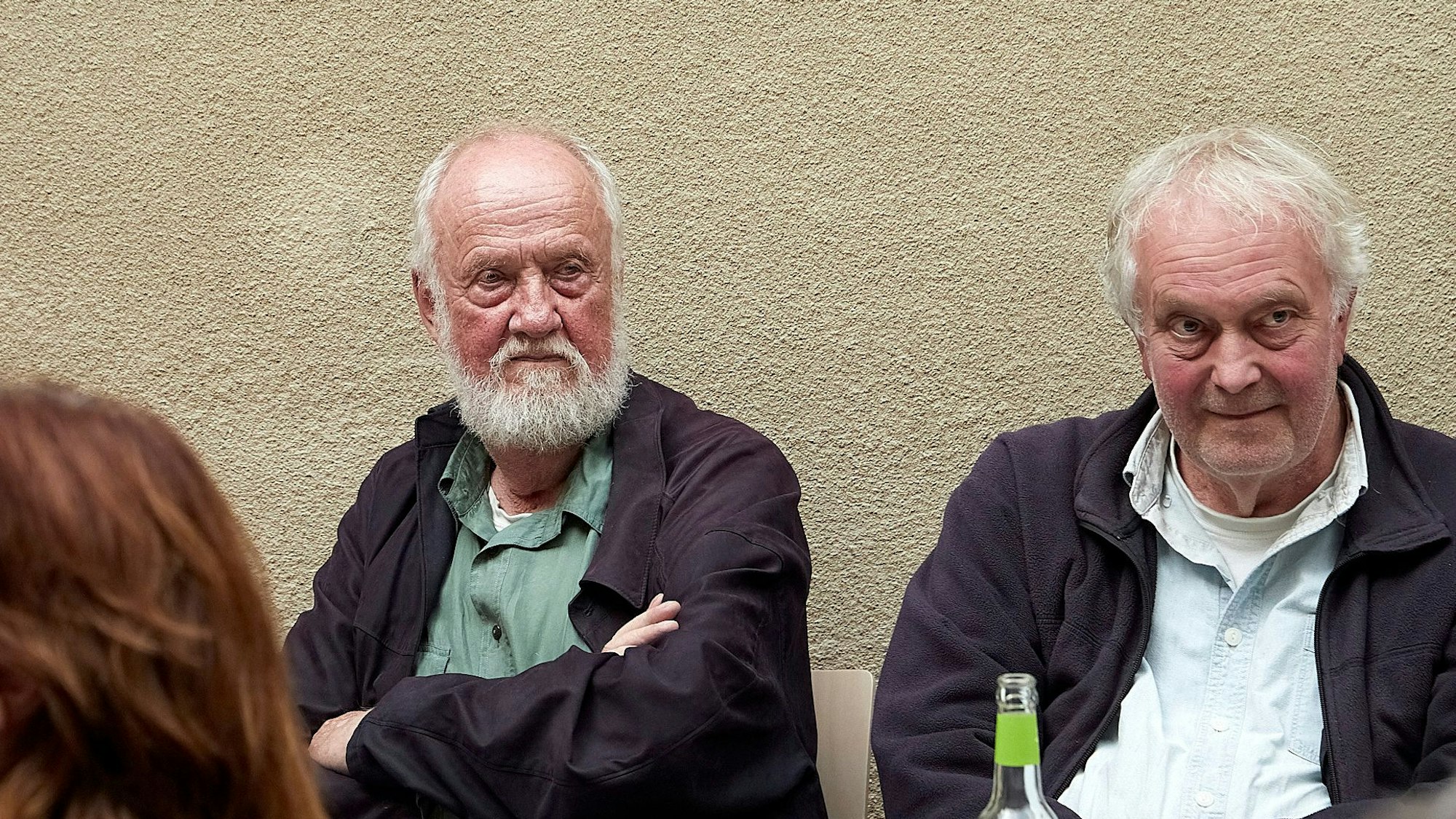 Auf dem Bild links ist Volker Hoffmann zu sehen, der als „Vater des Nationalparks“ gilt.