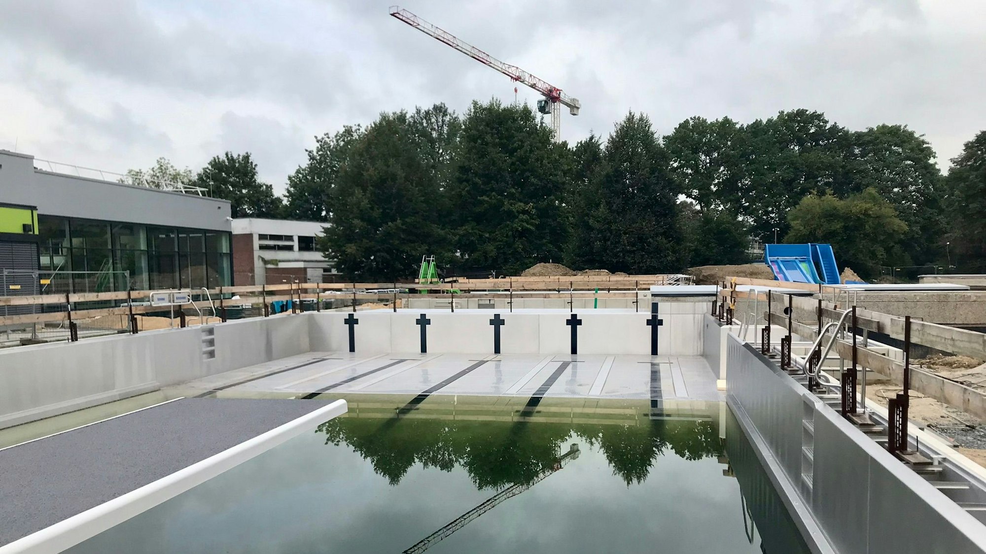 Baustelle Freibad Leichlingen