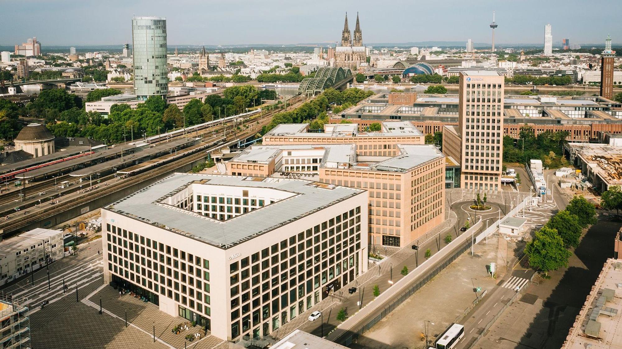 Blick von oben: Die Messecity Stand September 2023.