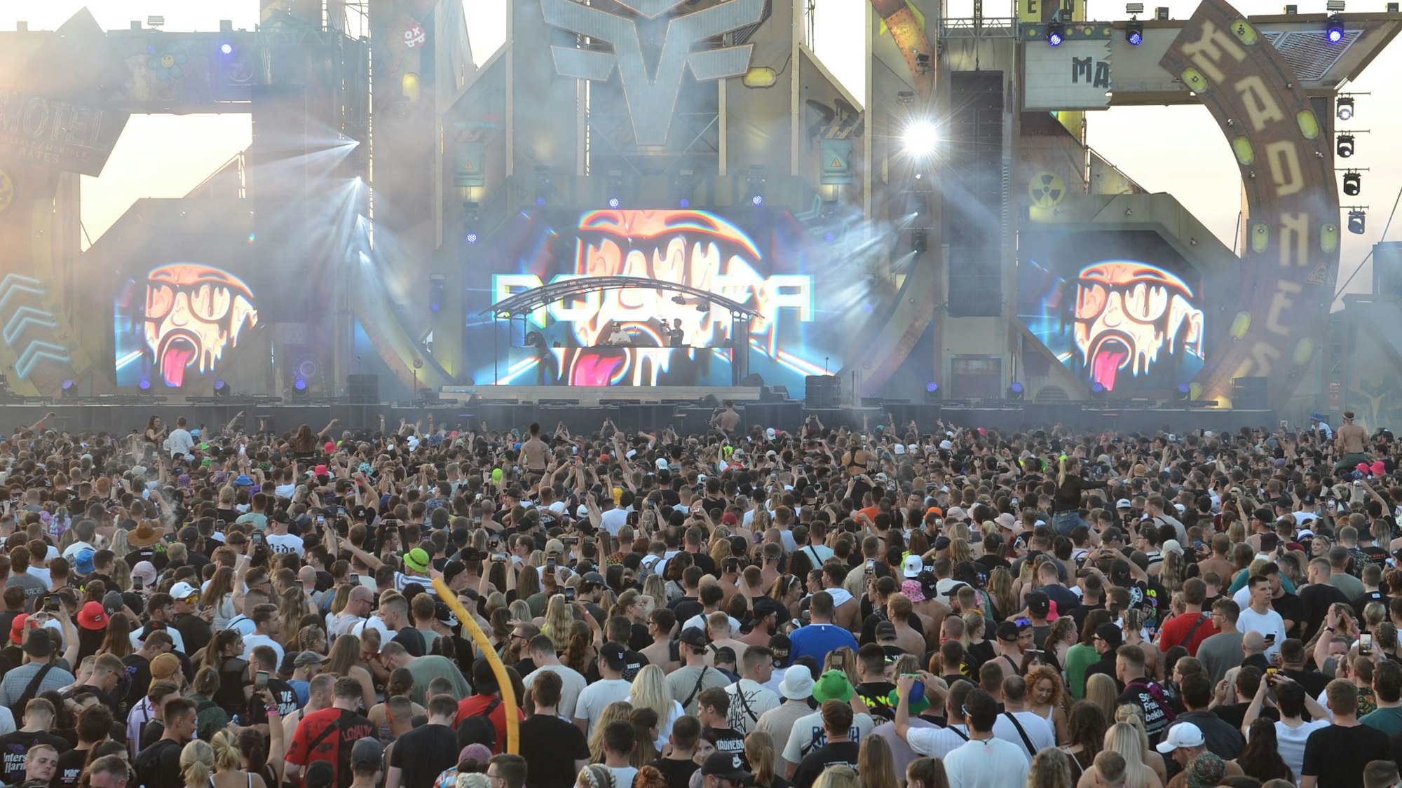 Das Bild zeigt einen Blick auf die Bühne des Festivals im vergangenen Jahr.