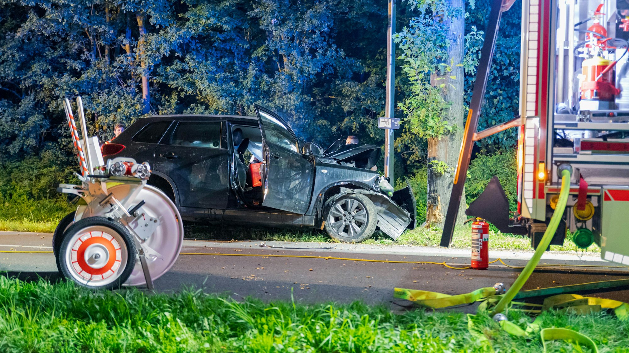 Der 74-Jährige erlag noch am Unfallort seinen Verletzungen.