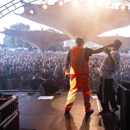 Köbes Underground traten im Tanzbrunnen auf.
