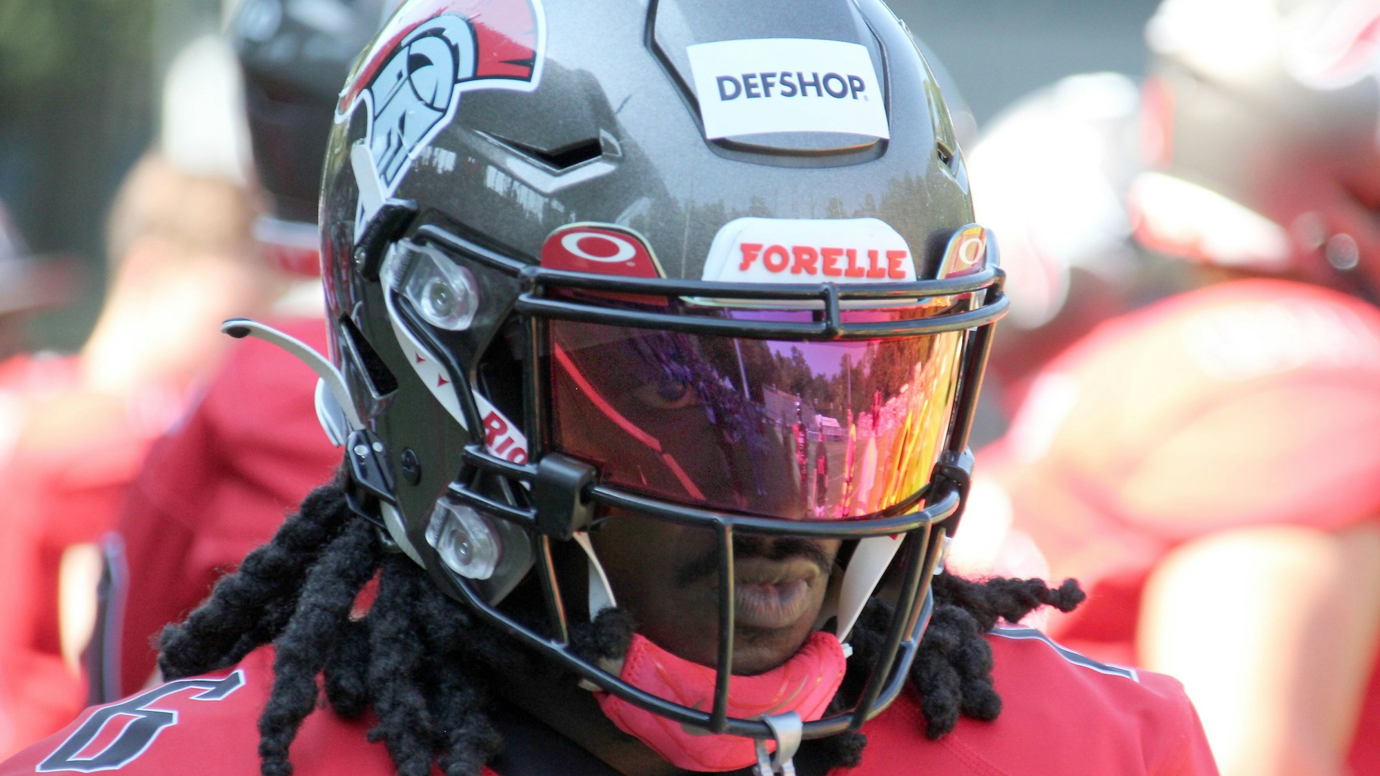 Terryon Robinson von den Cologne Centurions