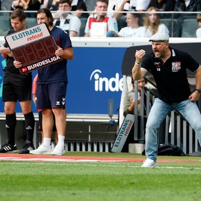 Als offensiver Antreiber gefordert: FC-Trainer Steffen Baumgart.