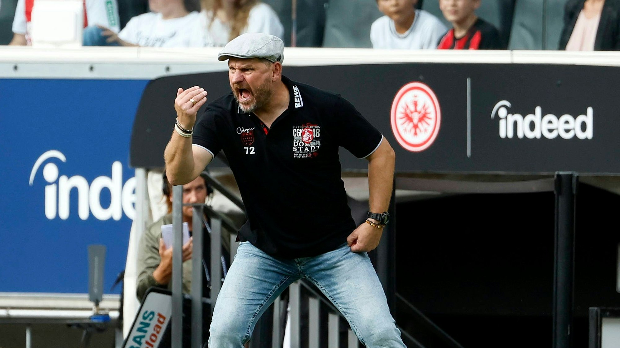 Als offensiver Antreiber gefordert: FC-Trainer Steffen Baumgart.