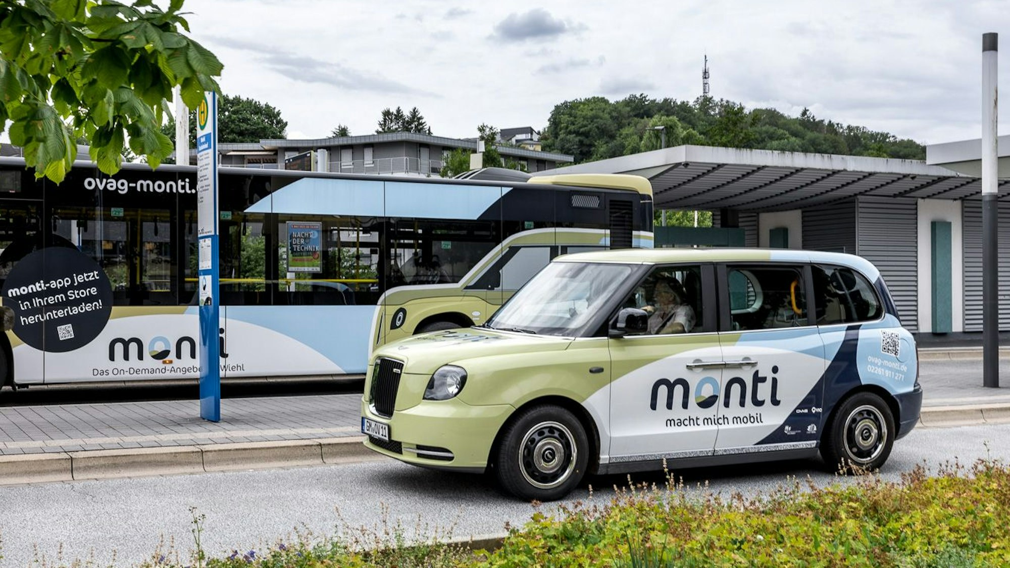 Foto des On-Demand-Fahrdienst Monti Oberberg.