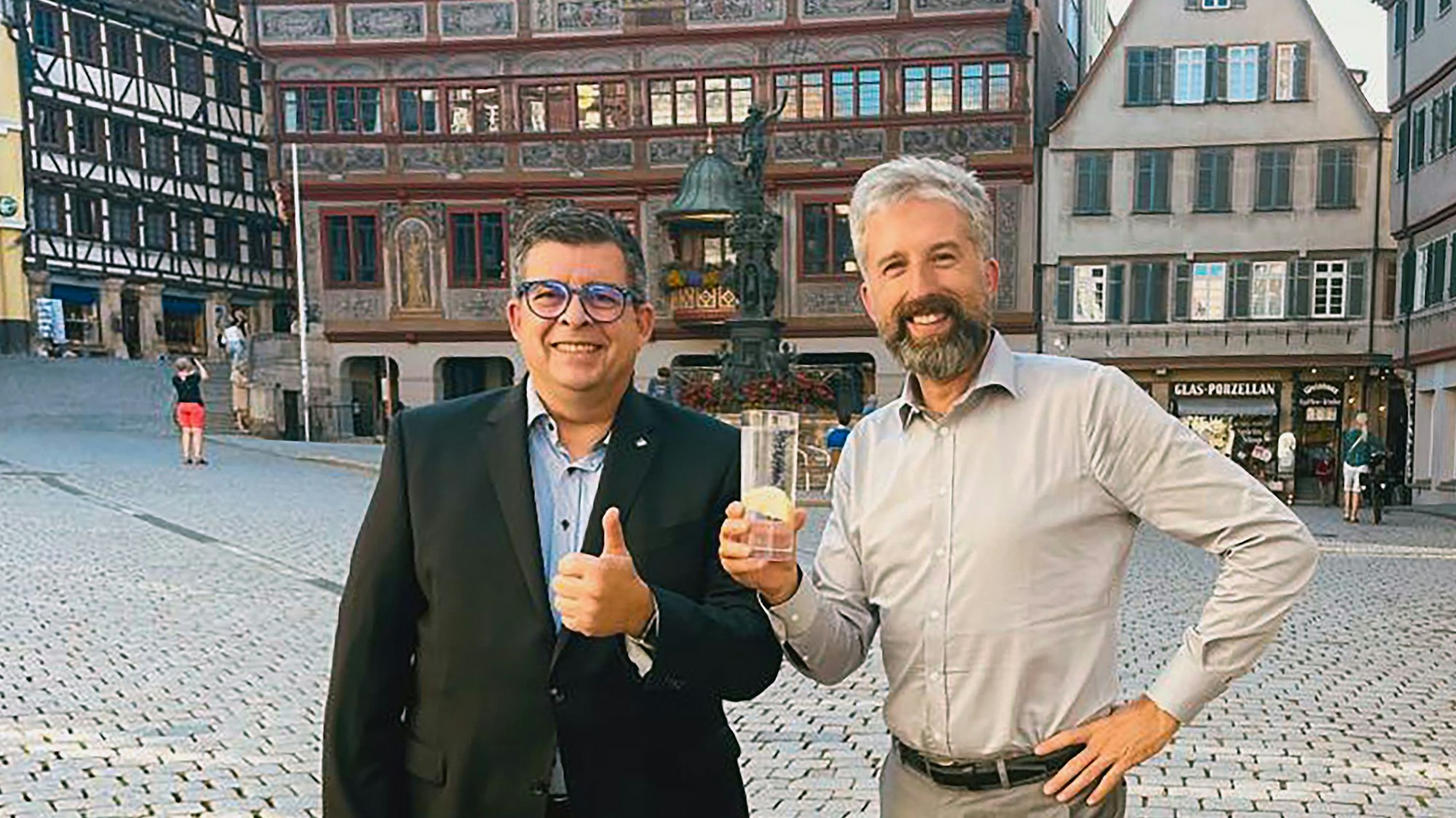 05.09.2023
Tübingen
Gummersbachs Bürgermeister Frank Helmenstein trifft in Tübingen seinen Amtskollegen Boris Palmer