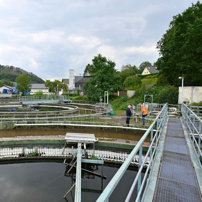 Das Klärwerk in Brunohl