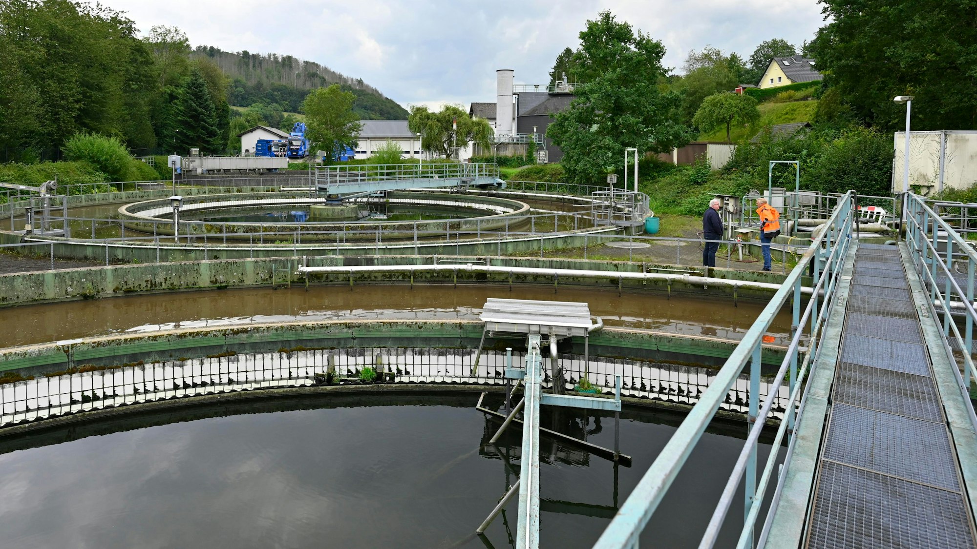 Das Klärwerk in Brunohl