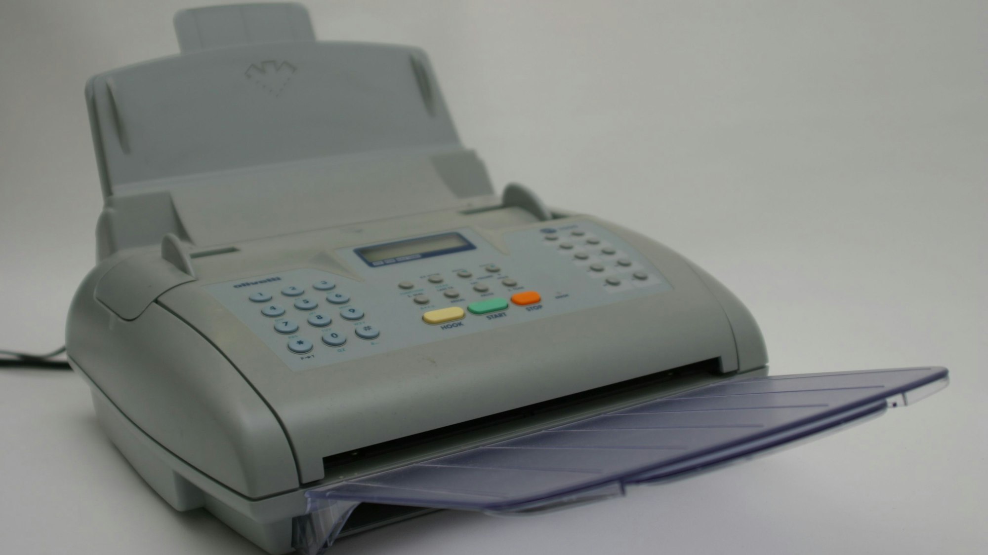 Ein Faxgerät aus dem Jahr 1983.