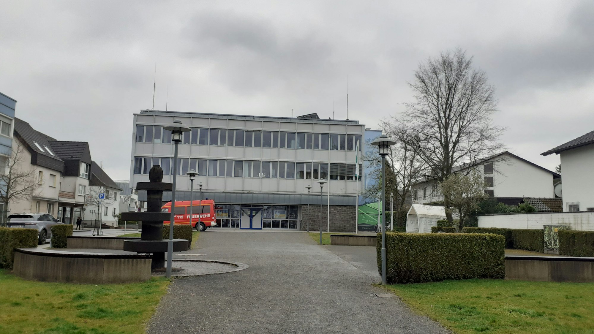 Das Rathaus in Lohmar.