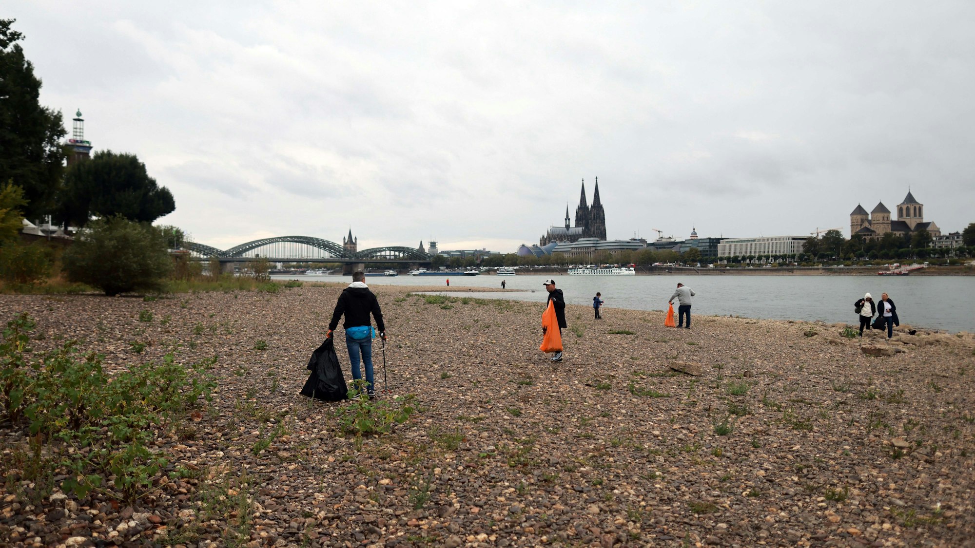 Auch die Kölner Rhein-Aufräumt-Kommando-Einheit (Krake) gewann bereits den Ehrenamtspreis.
