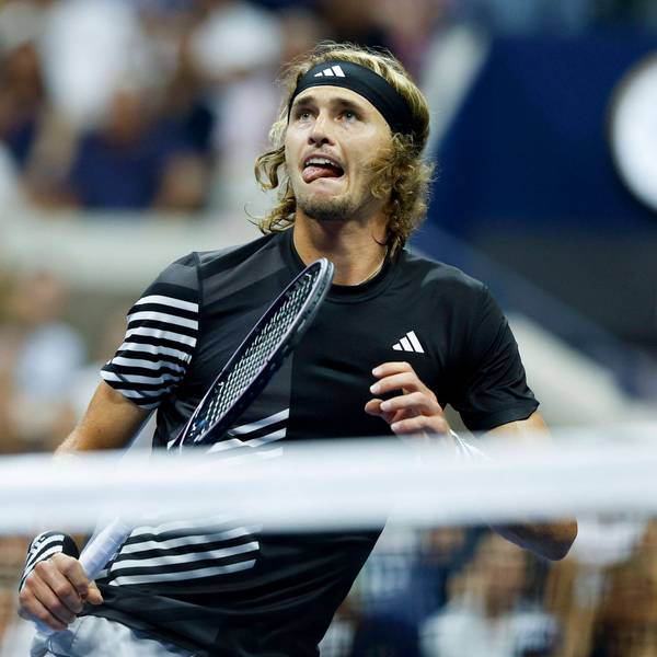 Alexander Zverev hatte gegen Carlos Alcaraz bei den US Open keine Chance.