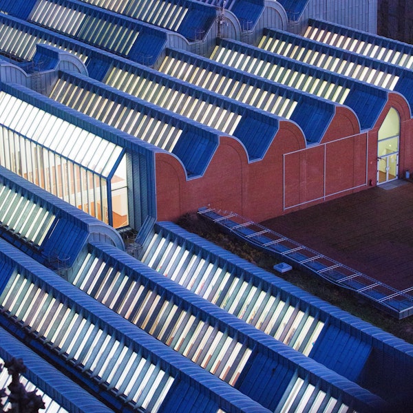 Das Museum Ludwig von oben