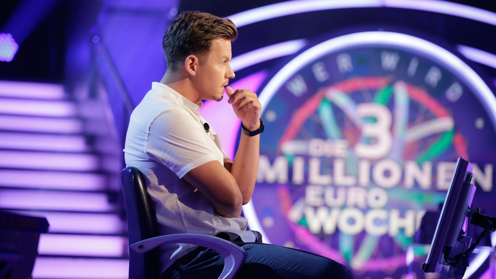 Kai Genz aus Altenholz im WWM-Studio in Köln