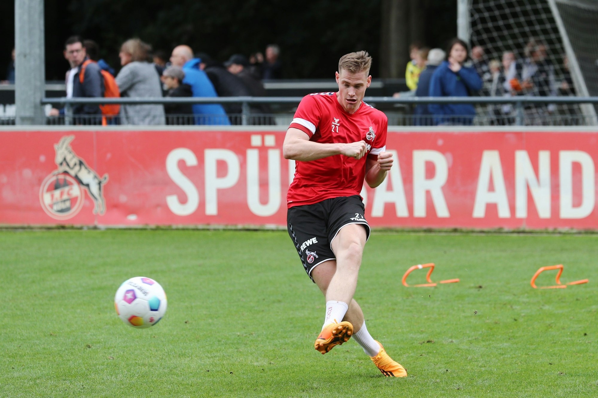 Steffen Tigges beim Training