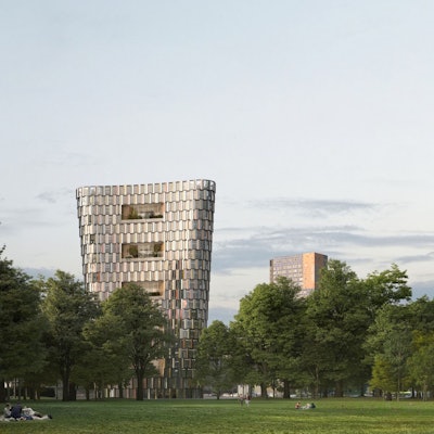 Im Schatten des Colonius: Das Art-Invest Bürohaus an der Inneren Kanalstraße.