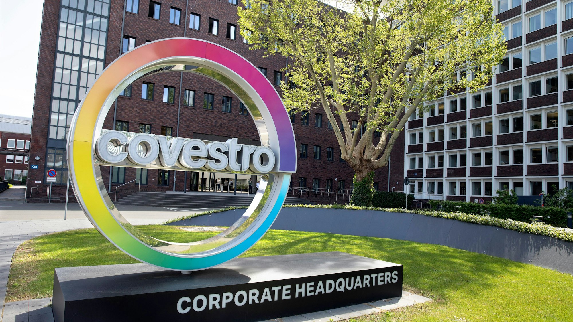 Die Zentrale von Covestro in Leverkusen