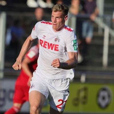 Steffen Tigges beim Testspiel gegen Bergisch Gladbach