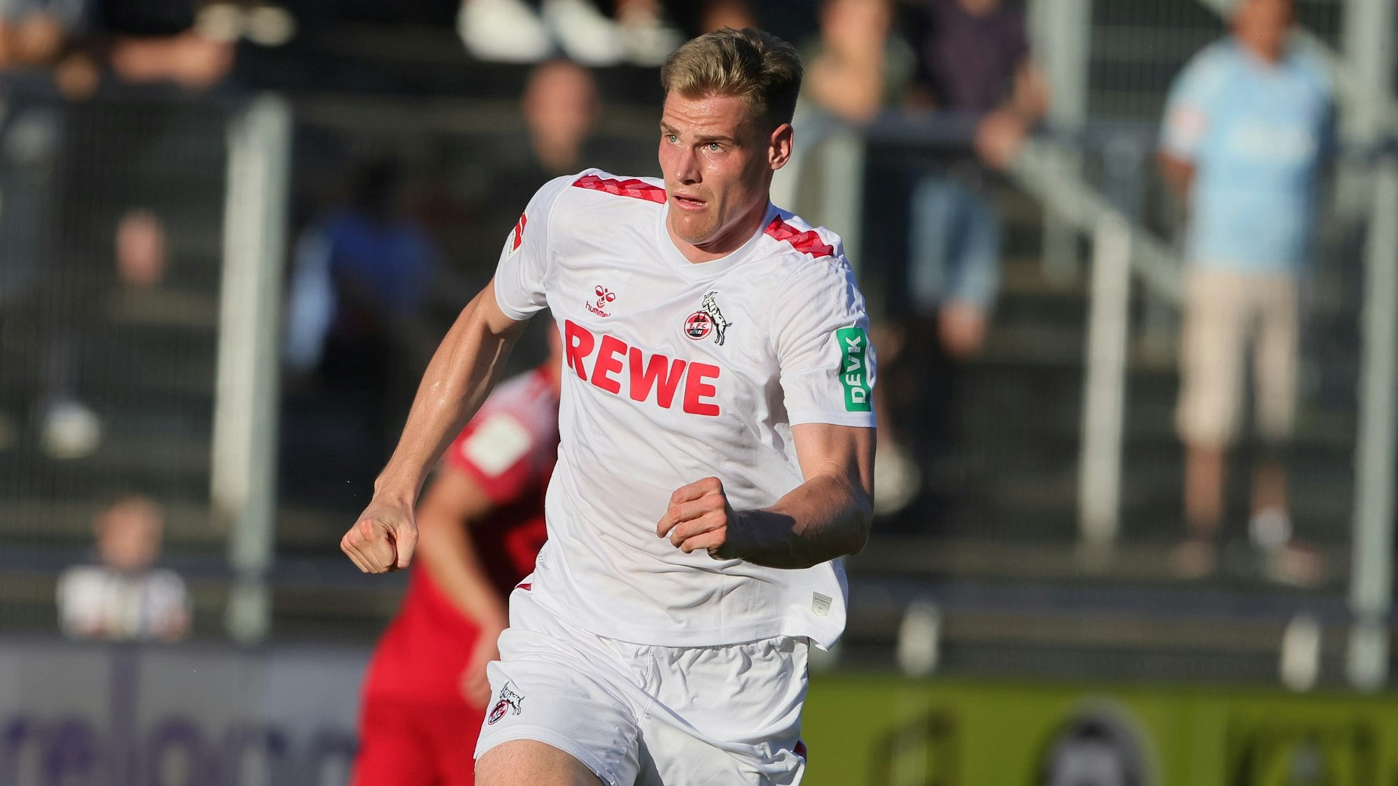 Steffen Tigges beim Testspiel gegen Bergisch Gladbach