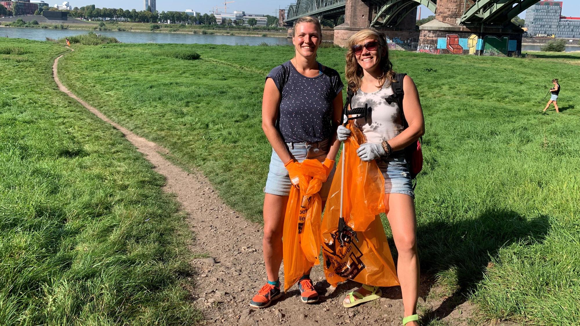 Katja Salli (l.) und Charlotte Stein