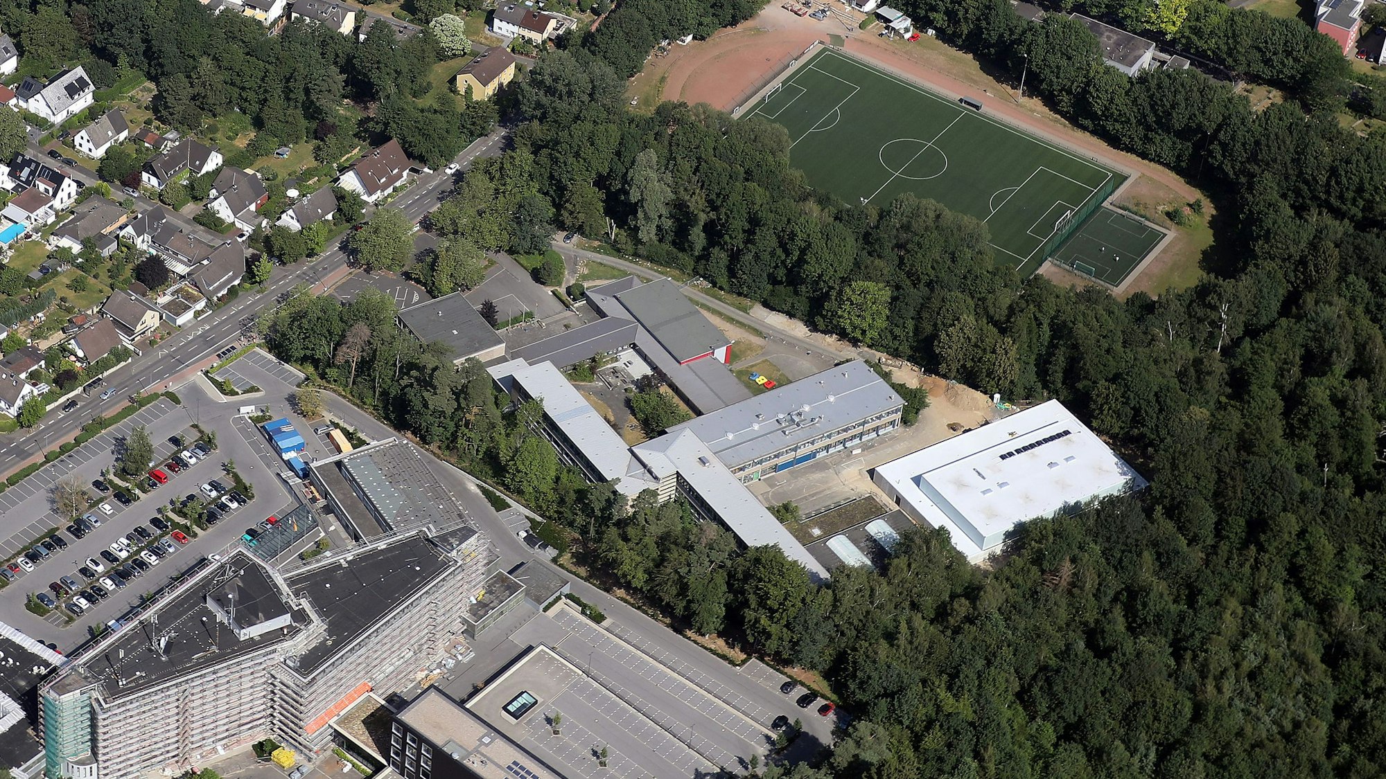 Rhein-Berg, Sommerrätsel 2019, Bergisch Gladbach, Heidkamp, Kreishaus, Am Rübezahlwald