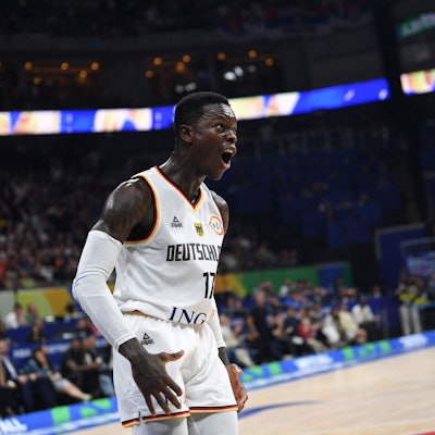 Dennis Schröder ist mit der deutschen Basketball-Nationalmannschaft am Sonntag Weltmeister geworden.
