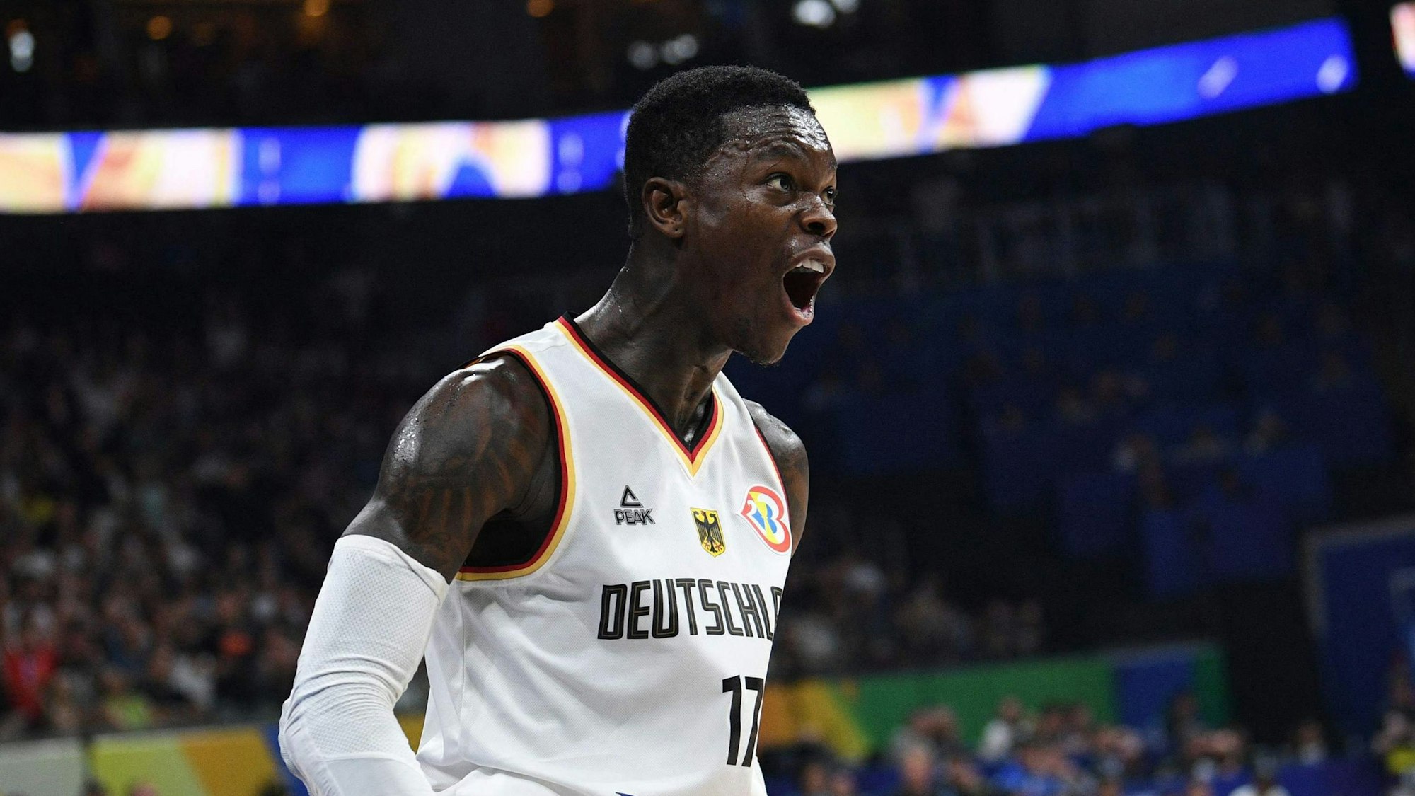 Dennis Schröder ist mit der deutschen Basketball-Nationalmannschaft am Sonntag Weltmeister geworden.