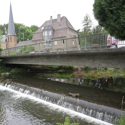Auch die Brücke über die Sülz in Hoffnungsthal muss erneuert werden.