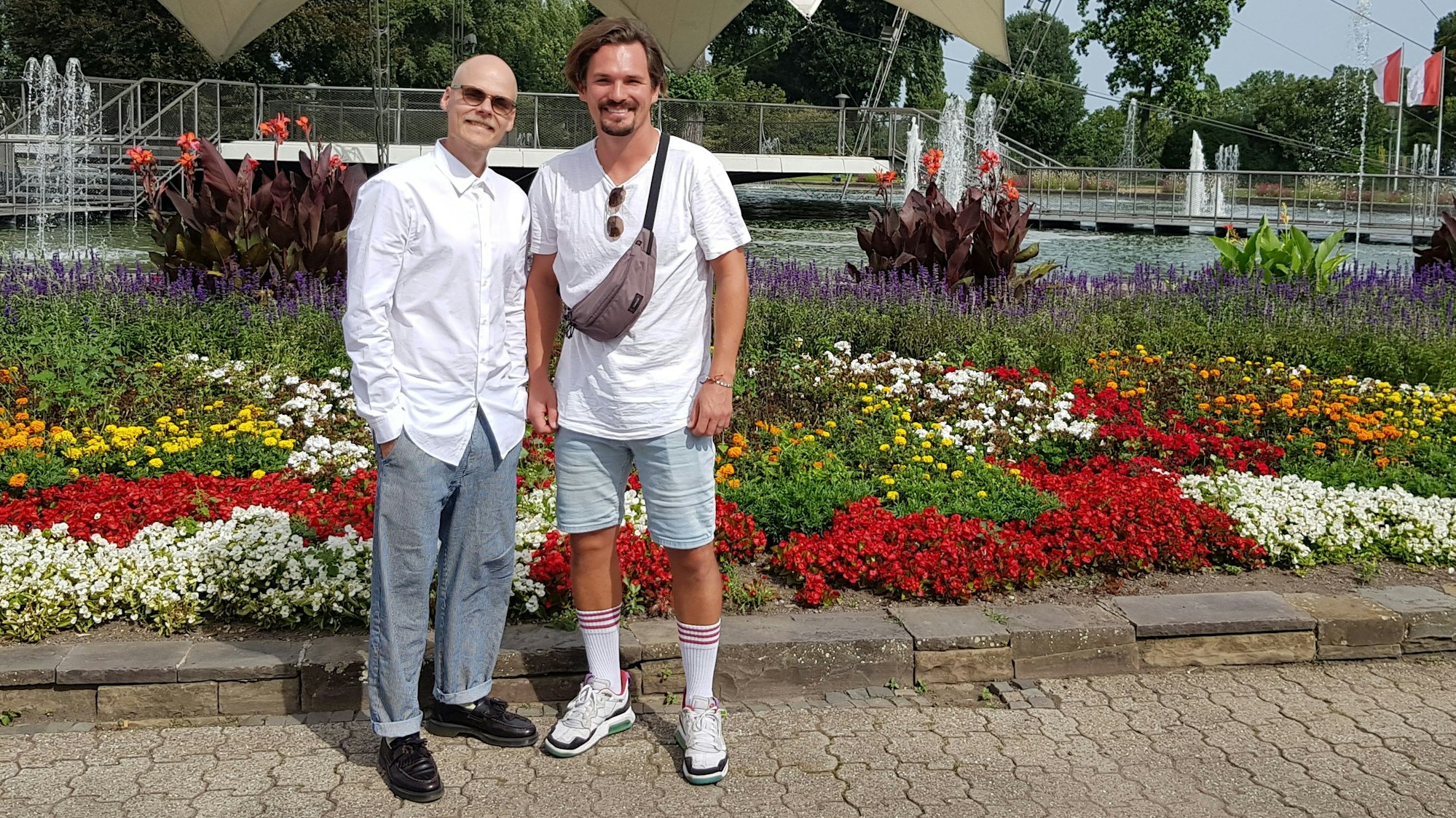 Spielen am Samstag: Dominik Schönenborn (r.) und Oliver Niesen