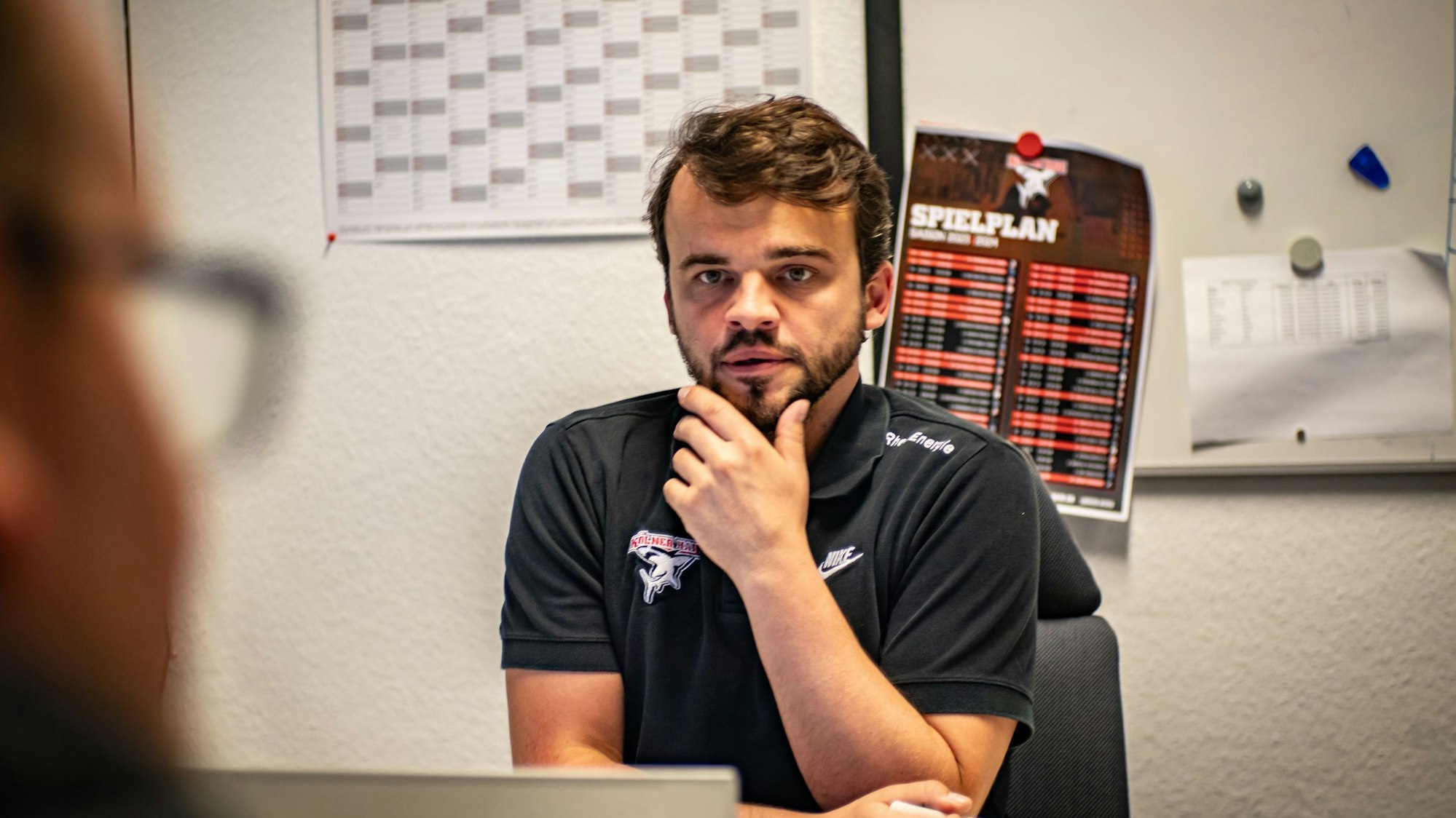 Matthias Baldys ist seit über zwei Jahren bei den Kölner Haien.