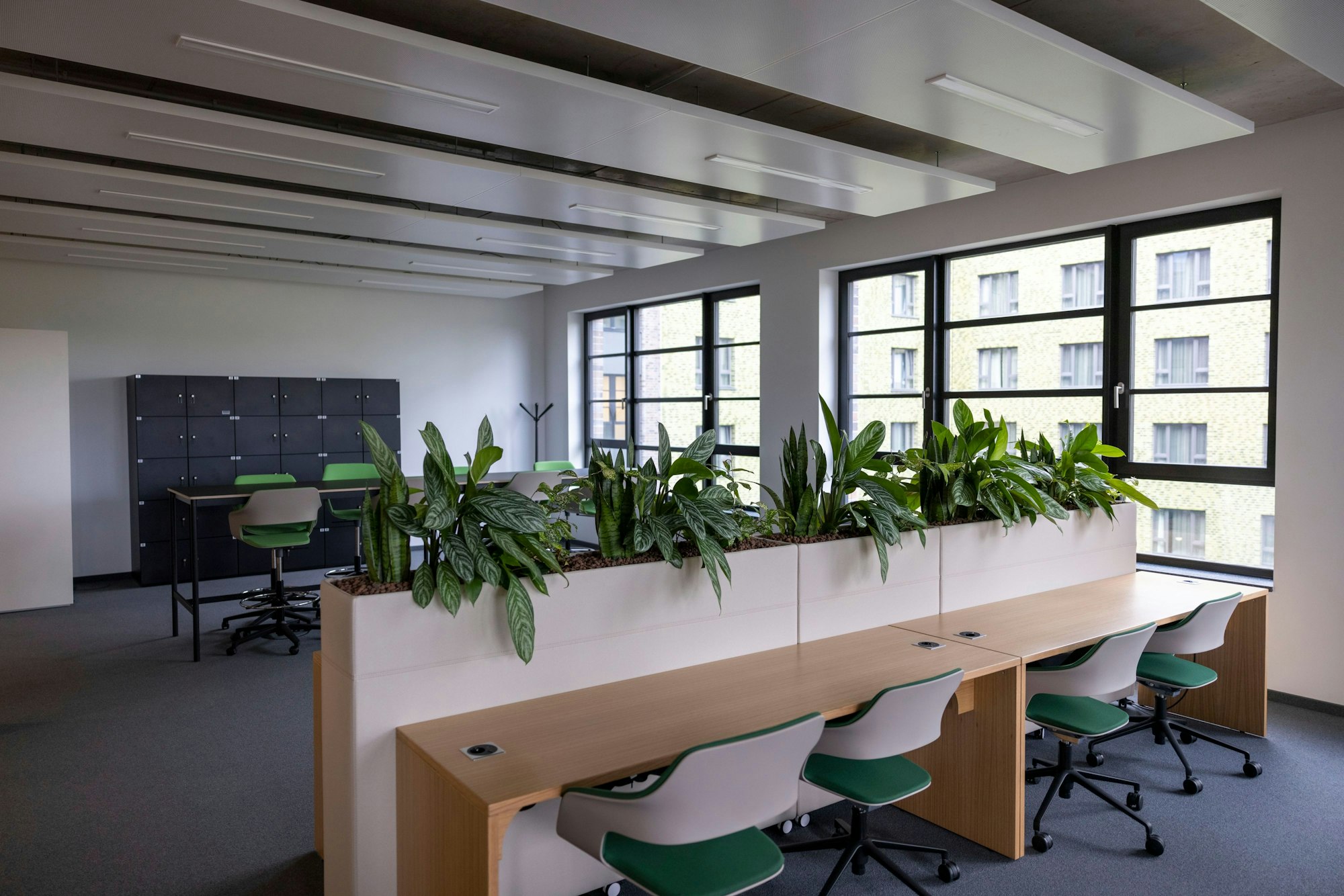 Blick in die Büroräume bei Renault