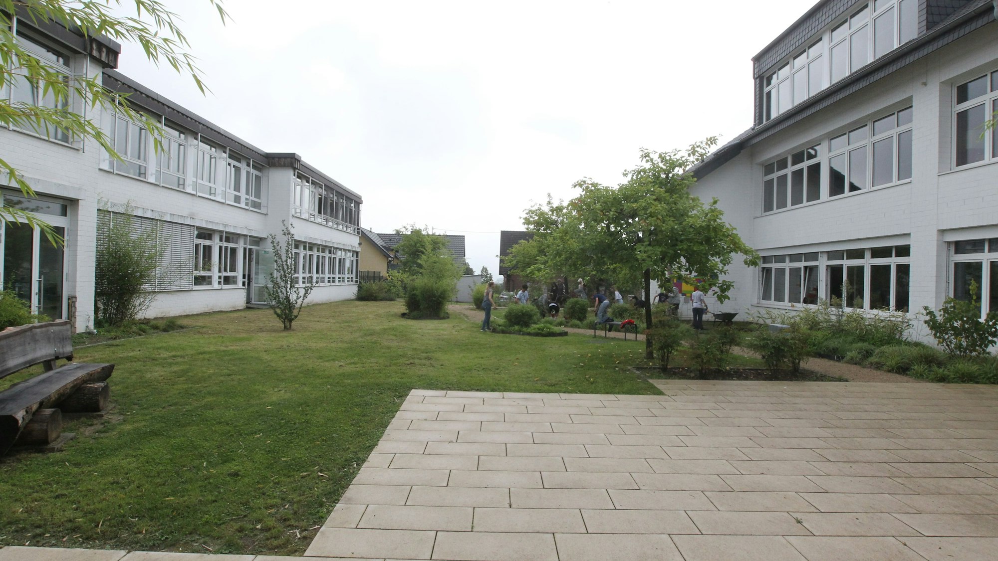 Die Gesamtschule Neunkirchen feiert ihr zehnjähriges Bestehen
Der neu gestaltete Innenhof