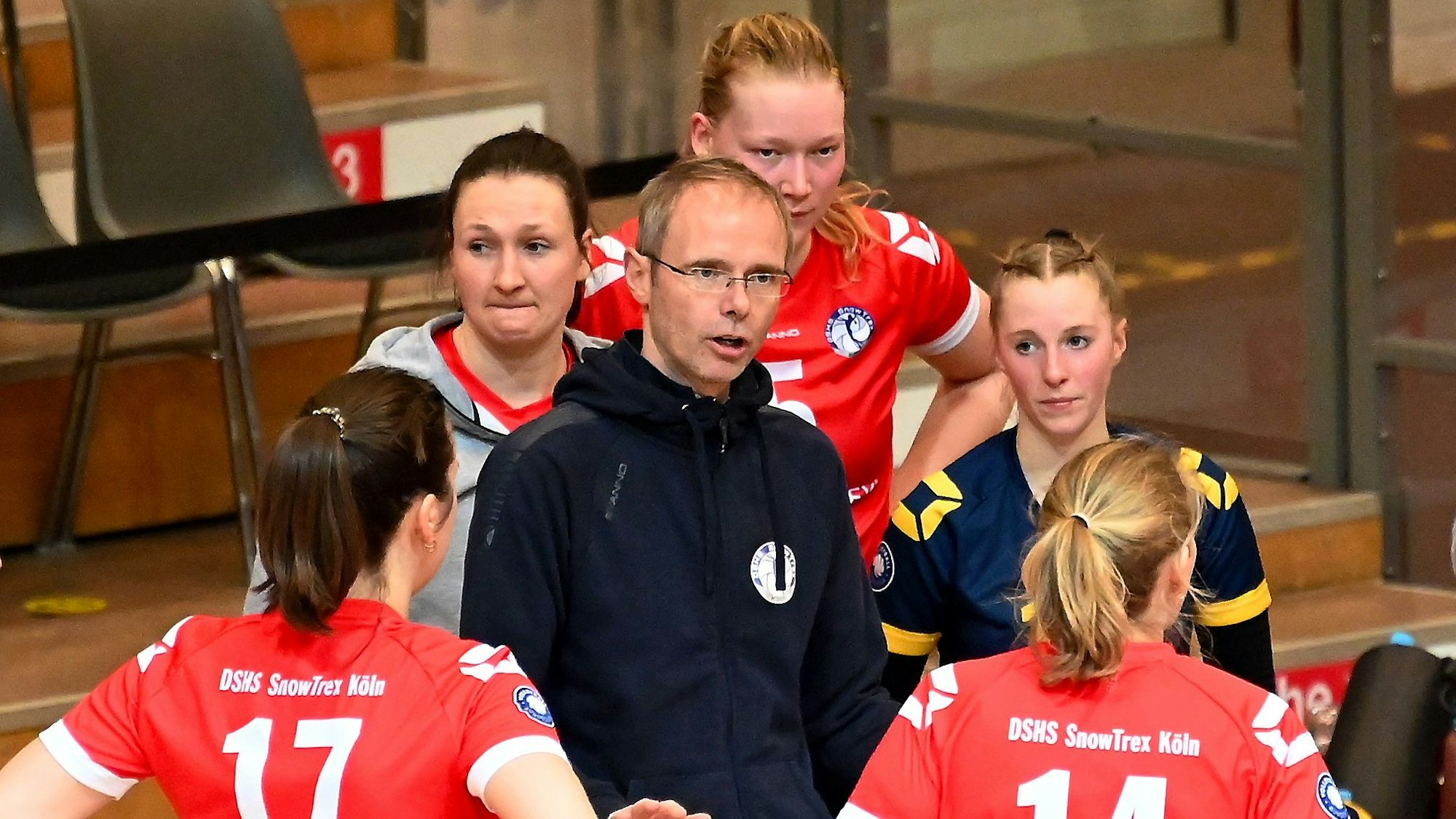 04.03.2023, Volleyball-Bayer Leverkusen-DSHS Köln
TR: Jimmy Czimek (Köln)
Foto: Uli Herhaus