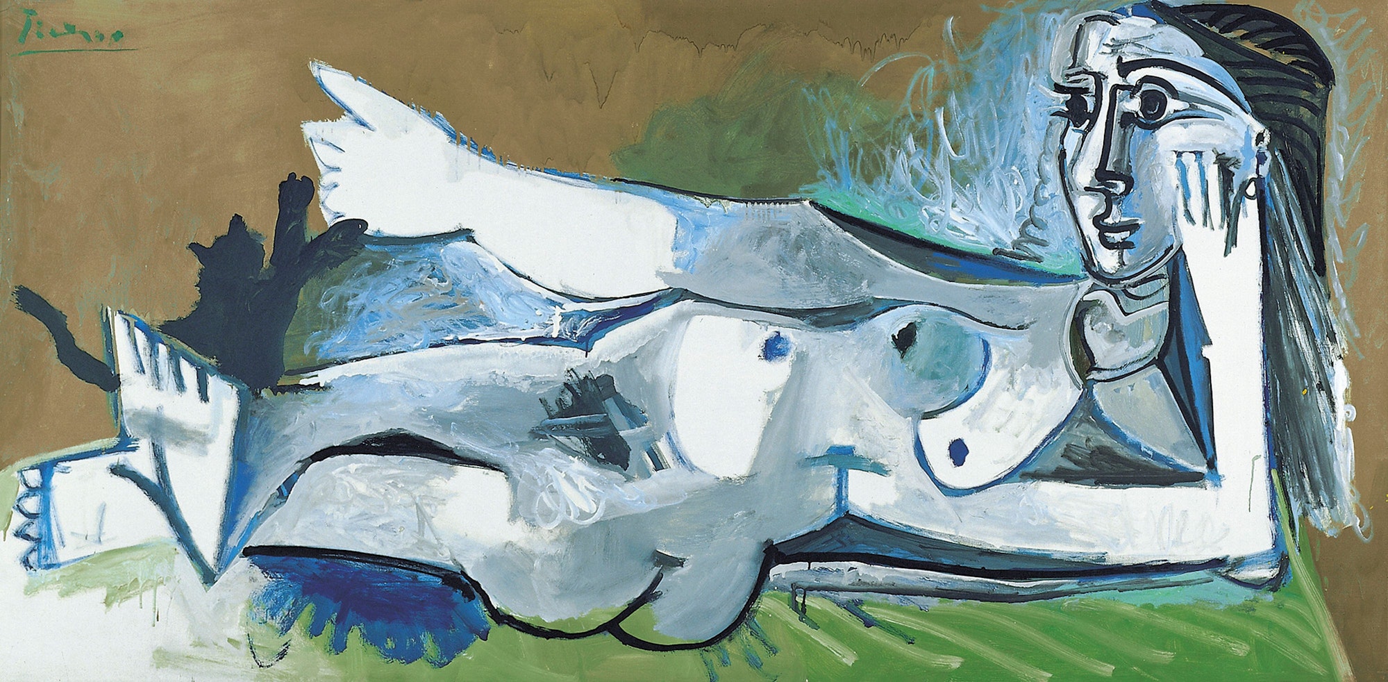 Liegender Frauenakt mit Katze
von Pablo Picasso im Von der Heydt-Museum Wuppertal.