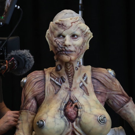 Für Halloween denkt sich Heidi Klum schon immer etwas Besonders aus. (Archivfoto)