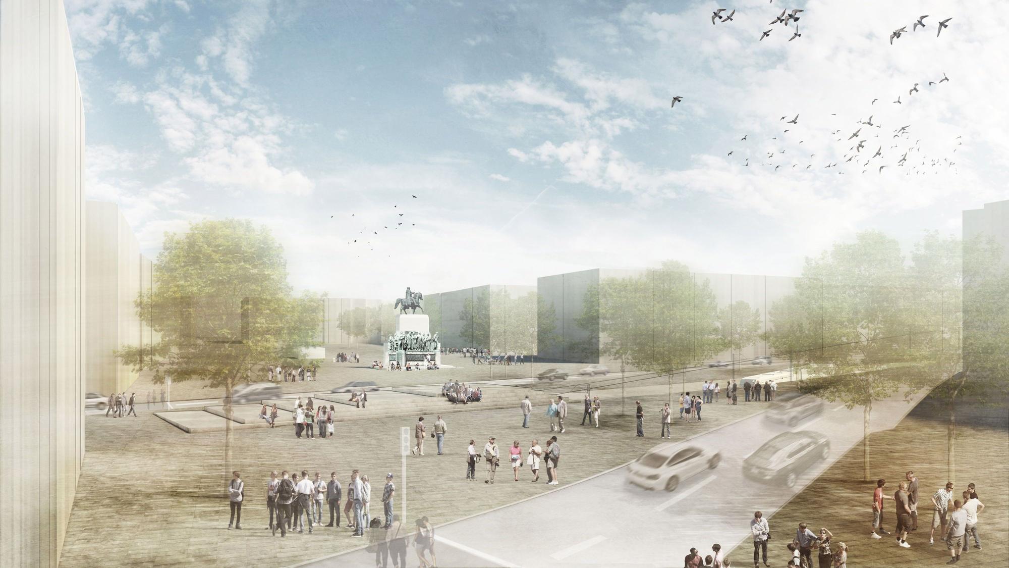 Schöne neue Welt: Eine Vision für den Heumarkt mit Tunnel