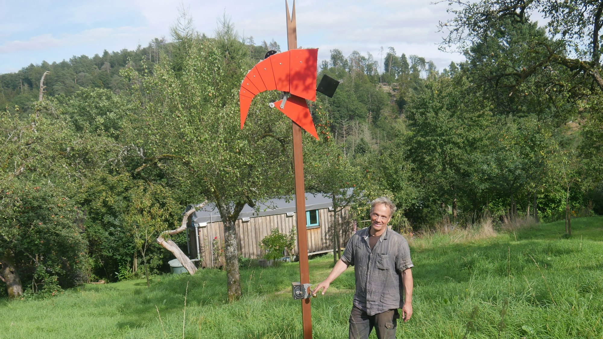 Felix Scharstein hat in den vergangenen zwanzig Jahren die unterschiedlichsten Objekte und Exponate für Museen und Ausstellungen gebaut.
