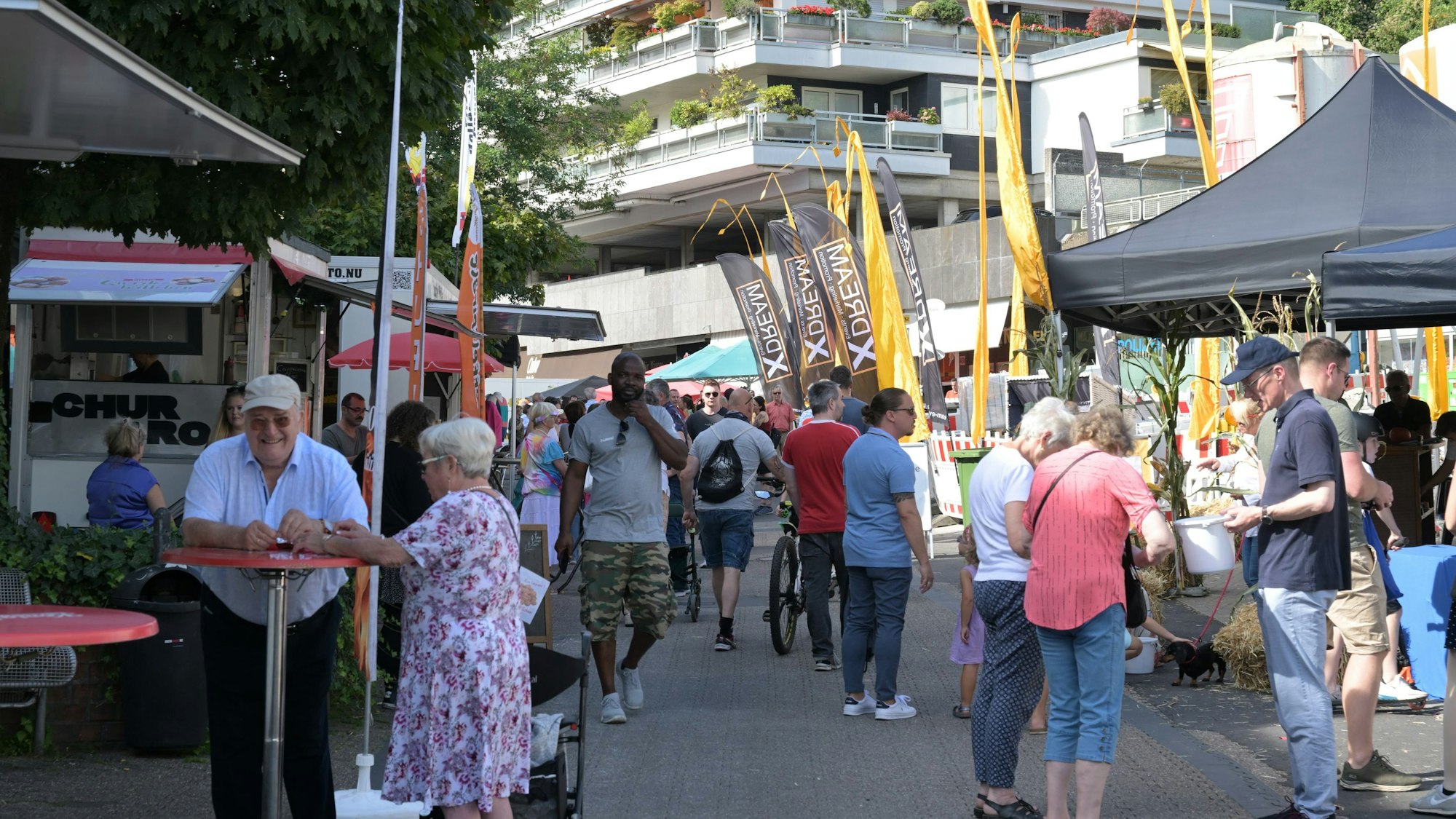Das Herbstfest in Bensberg war sehr gut besucht.