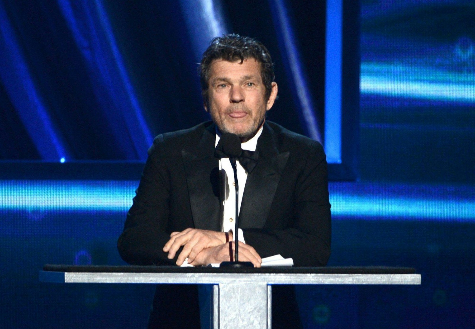 (FILES) Rolling Stone Publisher Jann Wenner speaks onstage at the 28th Annual Rock and Roll Hall of Fame Induction Ceremony at Nokia Theatre L.A. Live on April 18, 2013 in Los Angeles, California. The cofounder of Rolling Stone magazine, Jann Wenner, has been ousted from his seat on the board of the Rock and Roll Hall of Fame Foundation for comments blasted as racist and sexist, US media reported September 16.
Wenner's removal from the board of the foundation came only a day after his remarks were published in the New York Times, generating wide criticism. (Photo by KEVIN WINTER / GETTY IMAGES NORTH AMERICA / AFP)