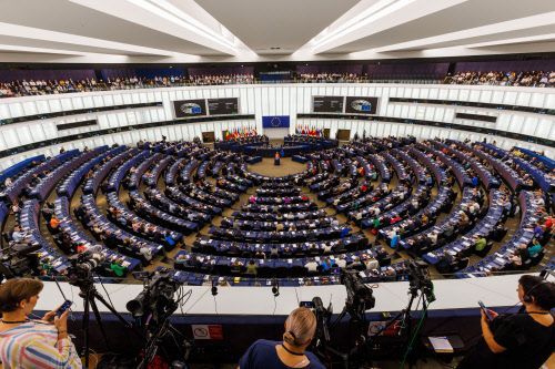 Plenarsitzung des Europäischen Parlaments.