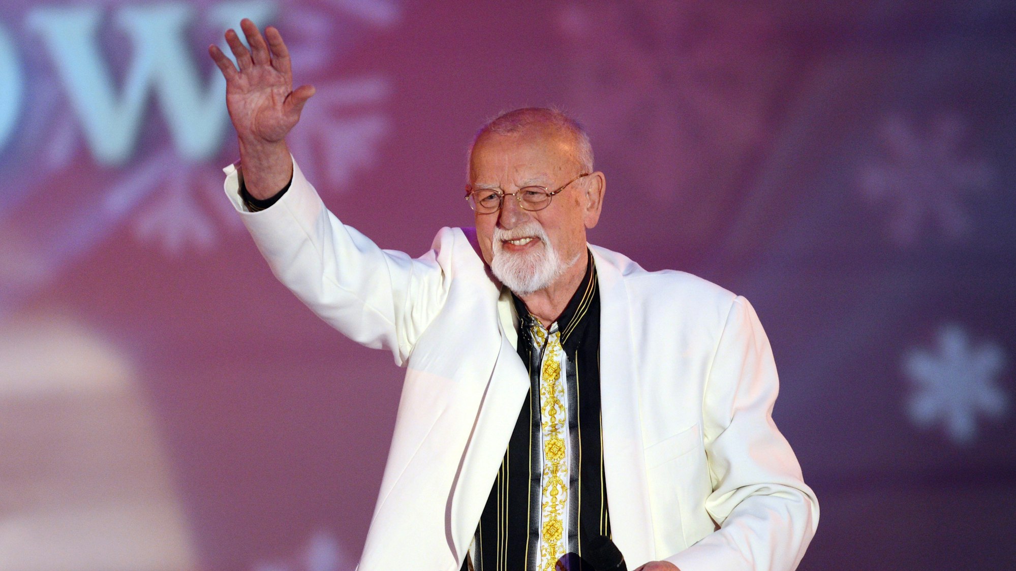 Roger Whittaker bei einem Auftritt.