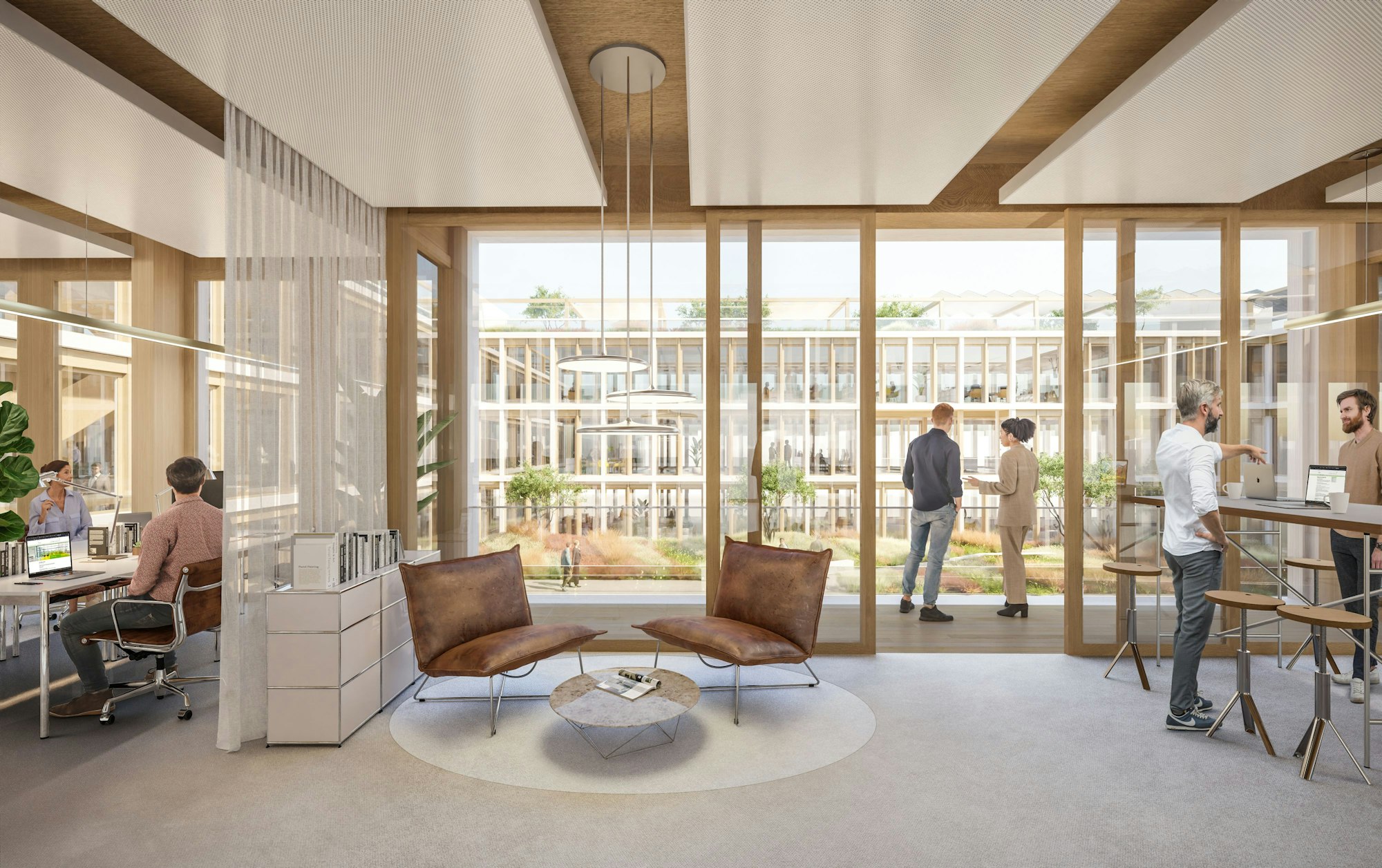 Der Neubau soll moderne, flexible Bürolandschaften bieten.