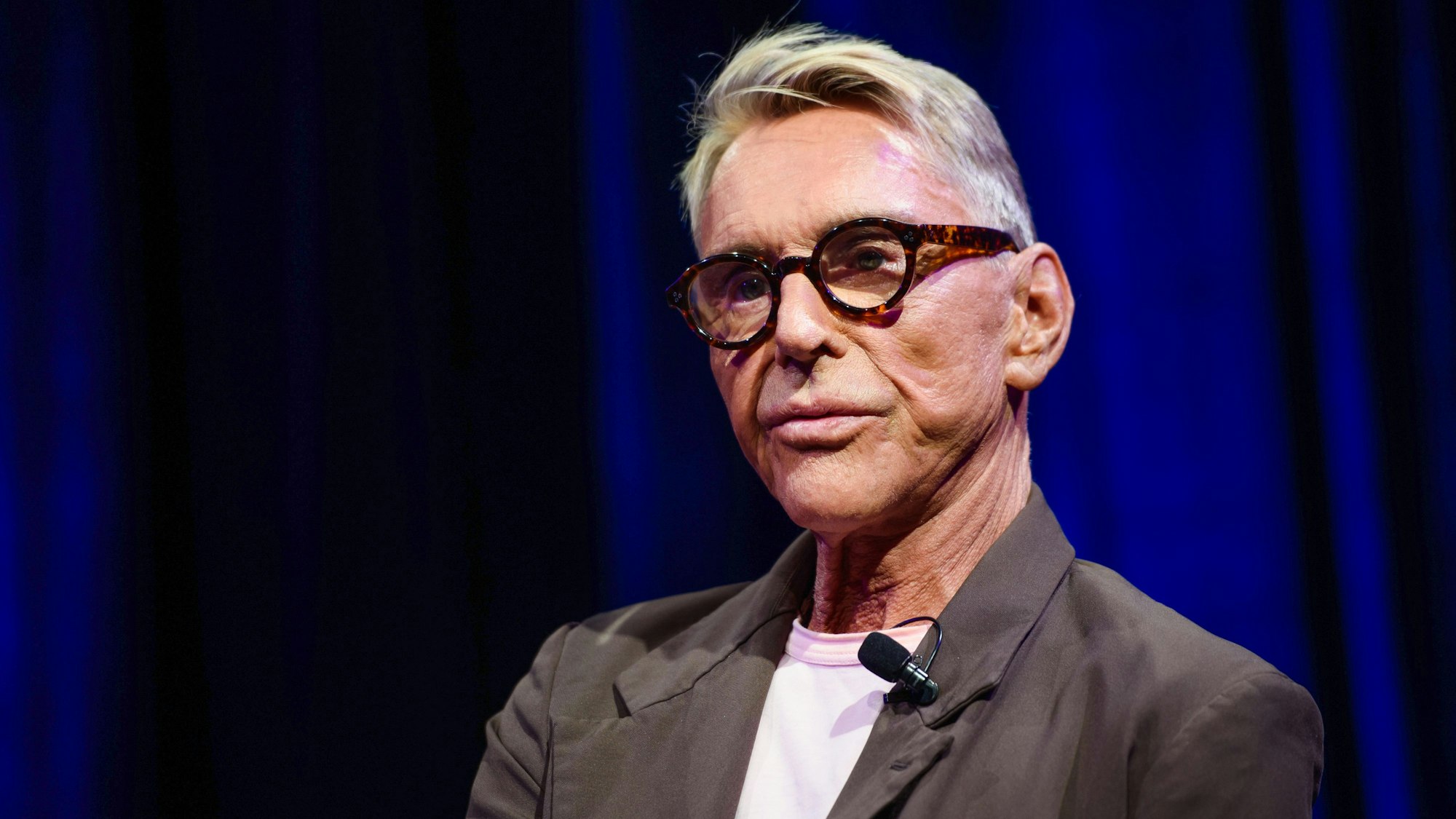 Ein Künstler mit vielen Facetten: Modeschöpfer Wolfgang Joop.