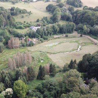 Diepentalsperre von oben