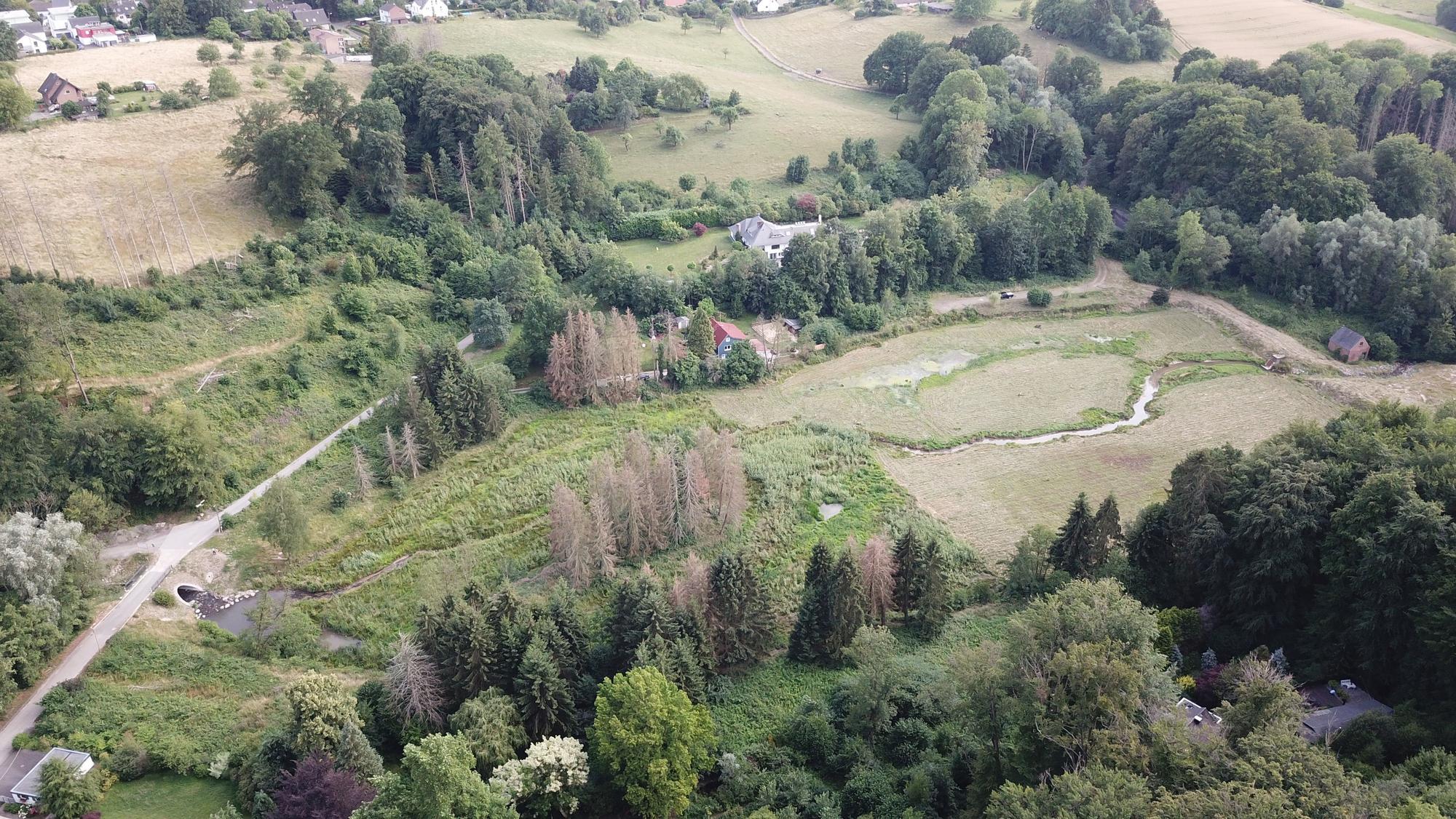 Diepentalsperre von oben