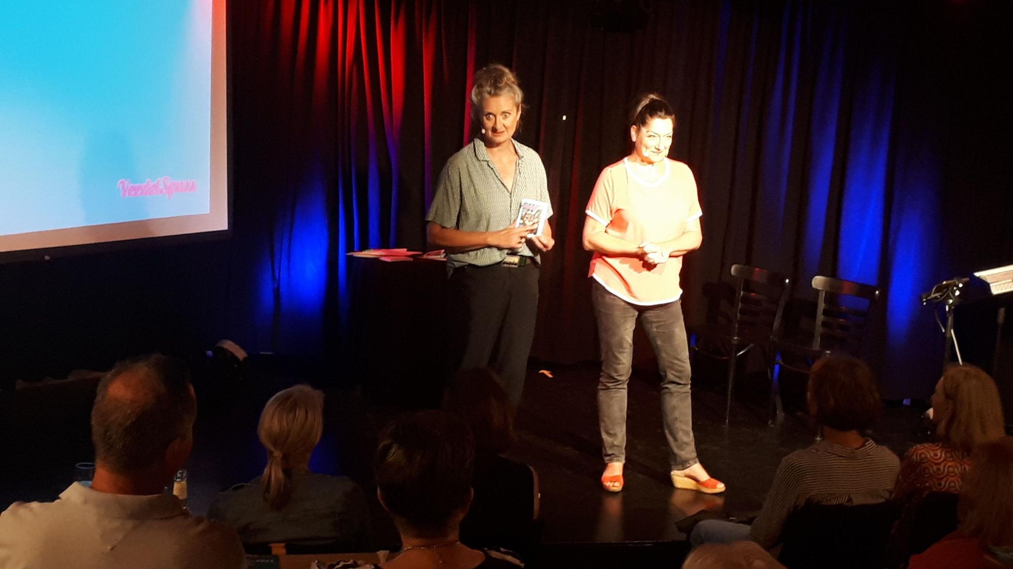 Katrin Piplies (l.) und Betty LaMinga sind die Gastgeberinnen des "VeedelSpass".